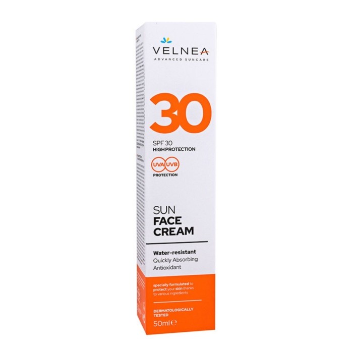 Velnea Sun Face Cream SPF30 50ml