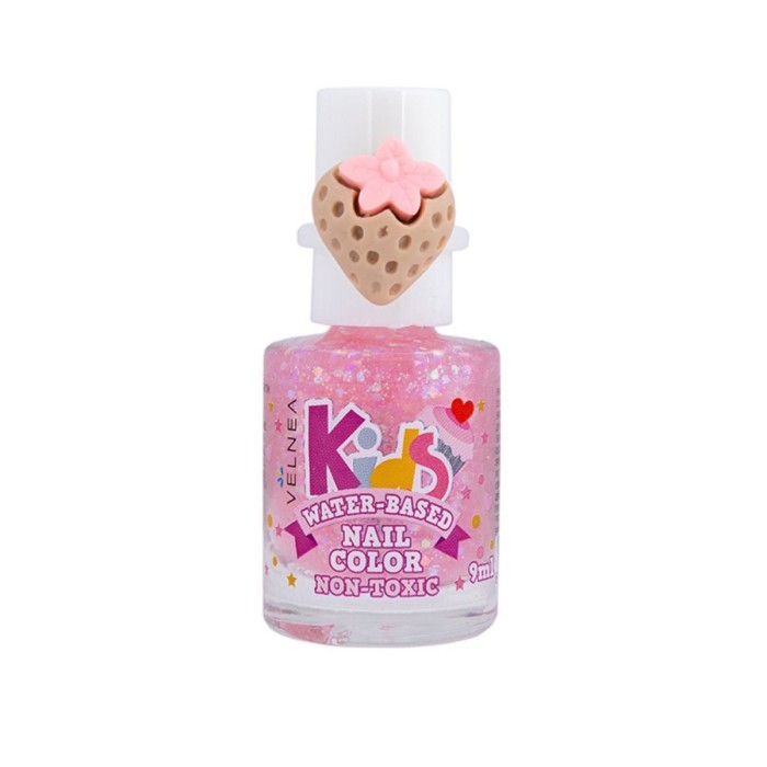 Velnea Kids Nail Color Παιδικό Βερνίκι Νυχιών Pink Shine 9ml