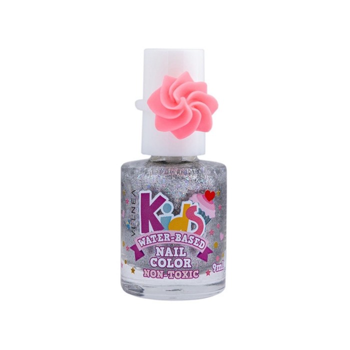 Velnea Kids Nail Color Παιδικό Βερνίκι Νυχιών Silver Shine 9ml