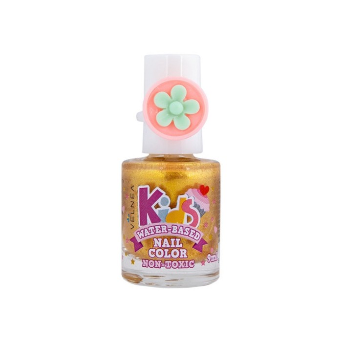 Velnea Kids Nail Color Παιδικό Βερνίκι Νυχιών Gold 9ml