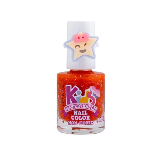 Velnea Kids Nail Color Παιδικό Βερνίκι Νυχιών Orange Shine 9ml