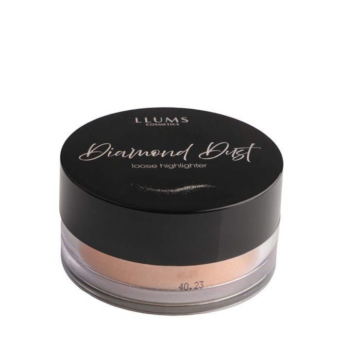 Llums Loose Highligher Πούδρα Λάμψης Rose Diamond
