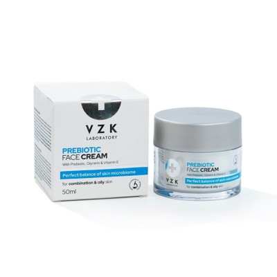 VZK Prebiotic Face Cream Combination & Oily Skin Κρέμα Προσώπου για Λιπαρό & Μεικτό Δέρμα 50ml