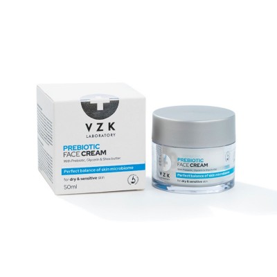 VZK Prebiotic Face Cream Dry & Sensitive Skin Κρέμα Προσώπου για Ξηρό & Ευαίσθητο Δέρμα 50ml