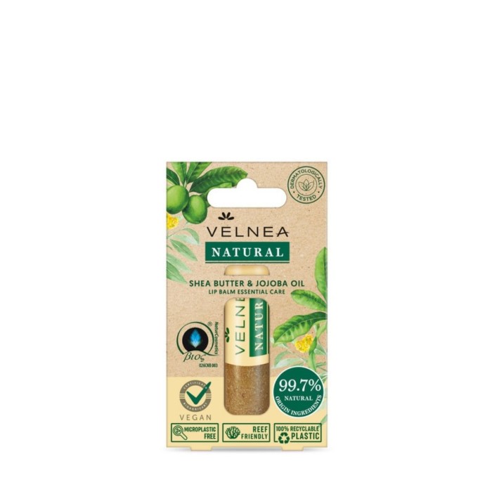Velnea Natural Shea Butter & Jojoba Oil Lip Balm 5.5ml
