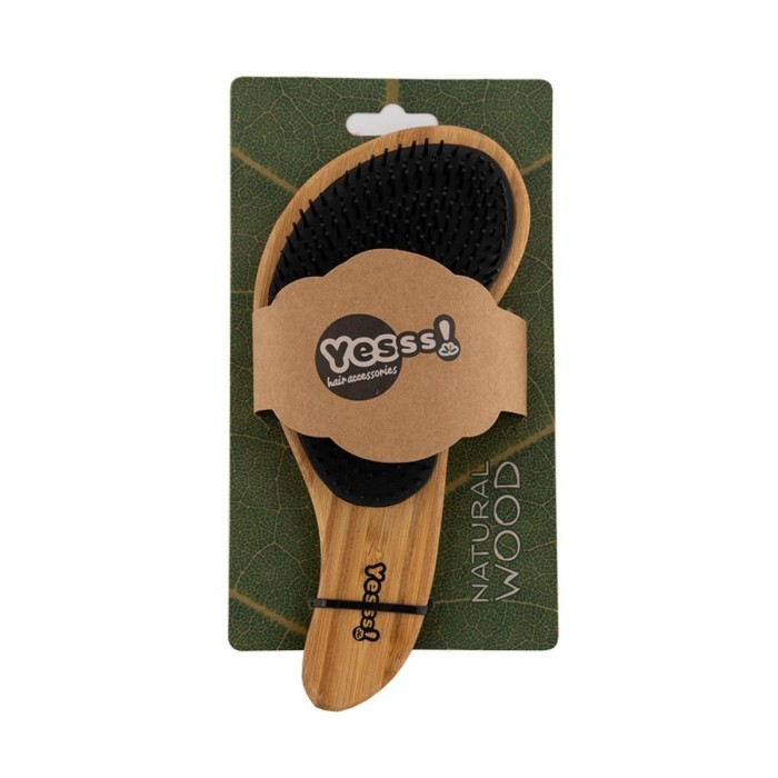 Yesss! Bamboo Detangler Hairbrush Βούρτσα Μαλλιών