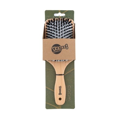 Yesss! Bamboo Square Hairbrush