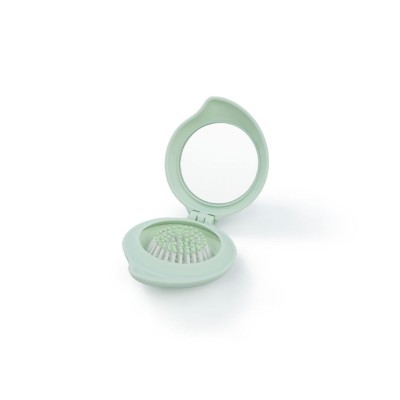 Yesss! Foldable Hair Brush With Mirror