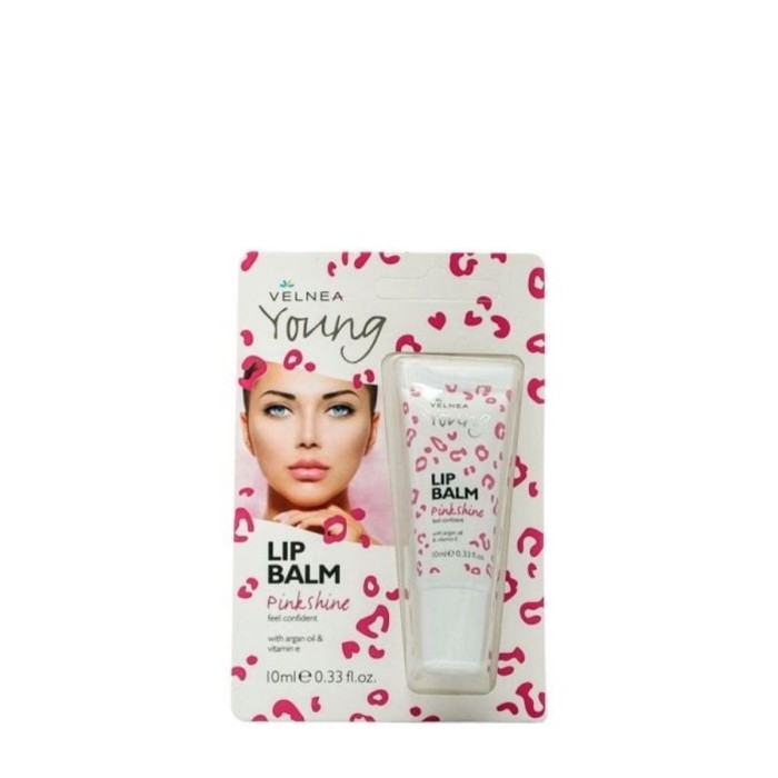 Velnea Young Pink Shine Βάλσαμο Χειλιών  10ml