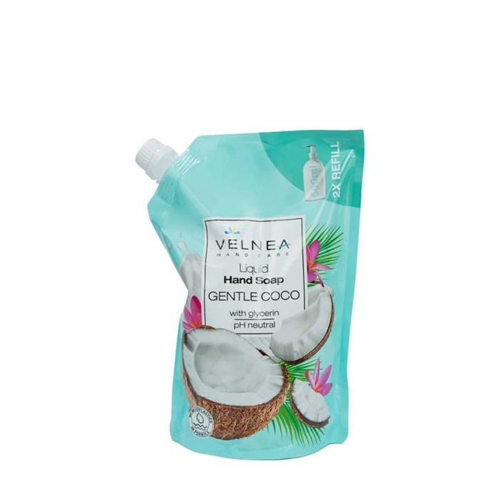 Velnea Coco Κρεμοσάπουνο Χεριών Refill 1000ml