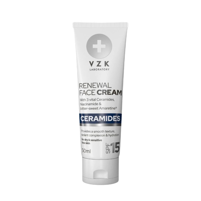 VZK Renewal Ceramide Κρέμα Προσώπο SPF15 50ml