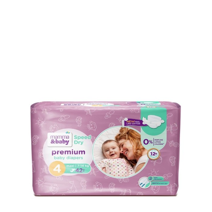Mamma&Baby Diapers 4 Maxi 42pcs