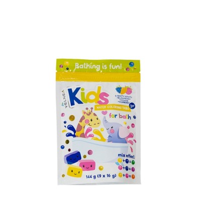 Velnea Kids Water Colouring Bath Tabs 9x16g