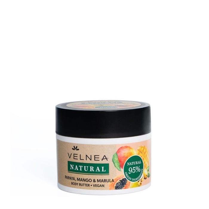 Velnea Natural Papaya, Mango & Marula Body Butter 200 ml