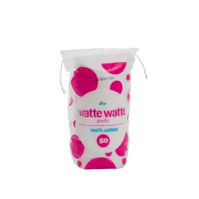 Watte & Watte Maxi Round Pads 50pcs