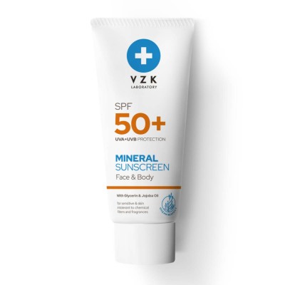 VZK Mineral Sunscreen Face & Body Cream SPF50+ 100 ml
