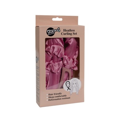 Yesss! Hair Curlers Pink Set