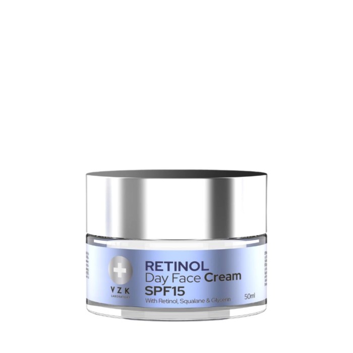 VZK Retinol Κρέμα Προσώπου Ημέρας SPF15 50ml