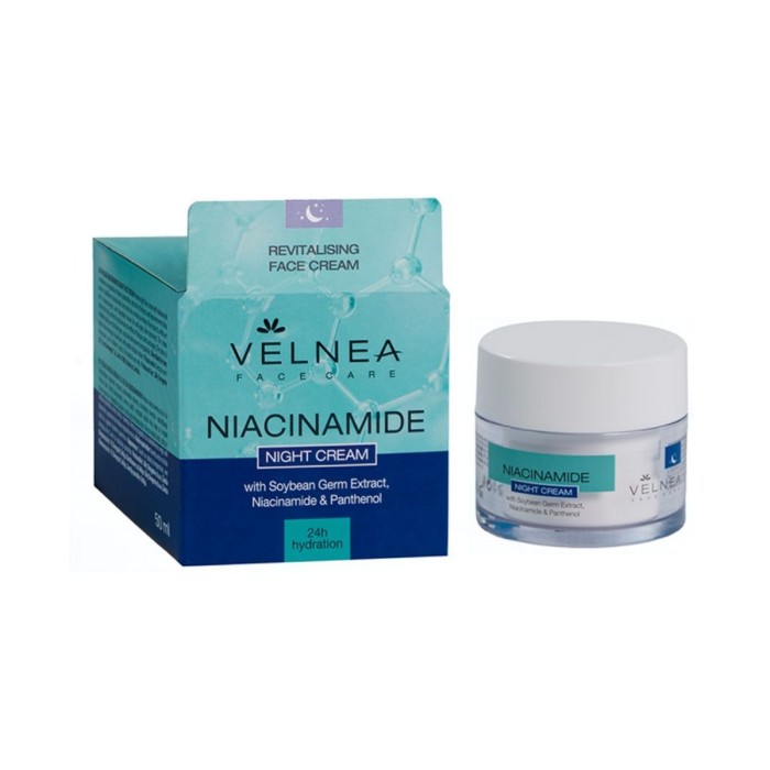 Velnea Niacinamide Night Face Cream Κρέμα Προσώπου Νυκτός 50ml