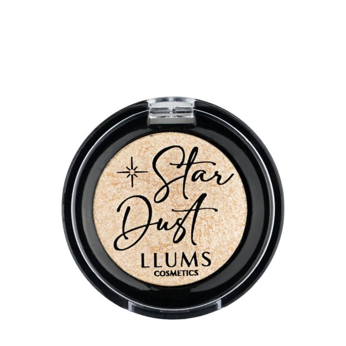 Llums Star Dust Mono Eyeshadow Μονή Σκιά Ματιών Gold 02