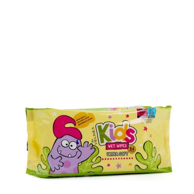 Velnea Kids Wet Wipes Ultra Soft 64/1 Milk Tea