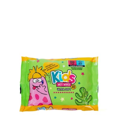 Velnea Kids Wet Wipes Ultra Soft 20/1 Aloe Soft