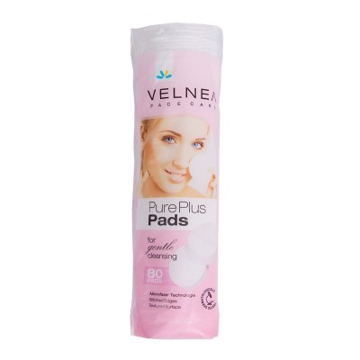 Velnea Pure Plus Cosmetic Pads 80Pcs