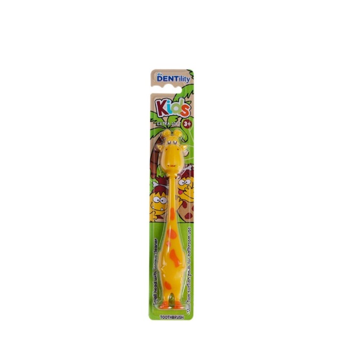 Dentility Kids Toothbrush Giraffe Παιδική Οδοντόβουρτσα 1τμχ