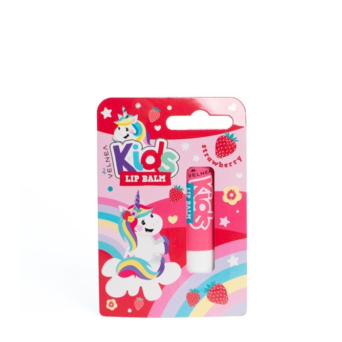 Velnea Kids Strawberry Βάλσαμο Χειλιών 4.5g