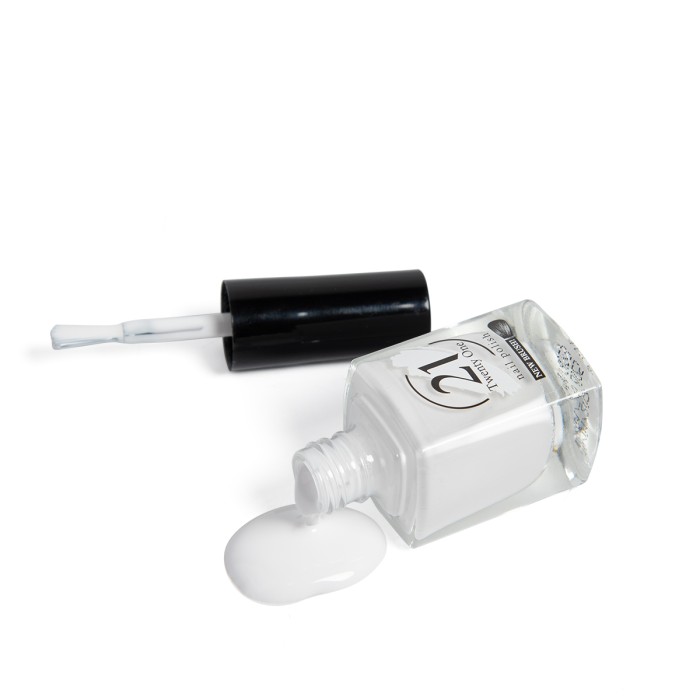 21 Nail Polish Βερνίκι Νυχιών 30 White 11ml