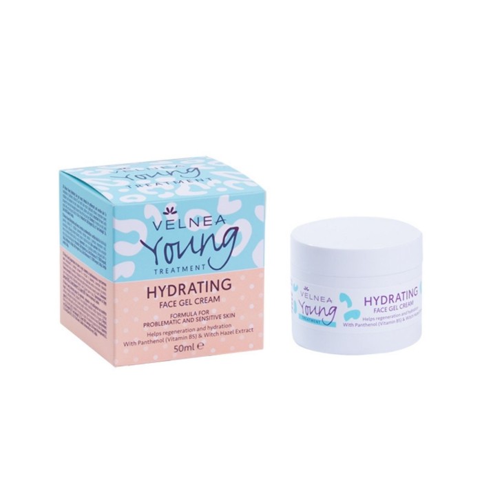 Velnea Young Hydrating Face Gel Cream Ενυδατική Κρέμα Προσώπου 50ml