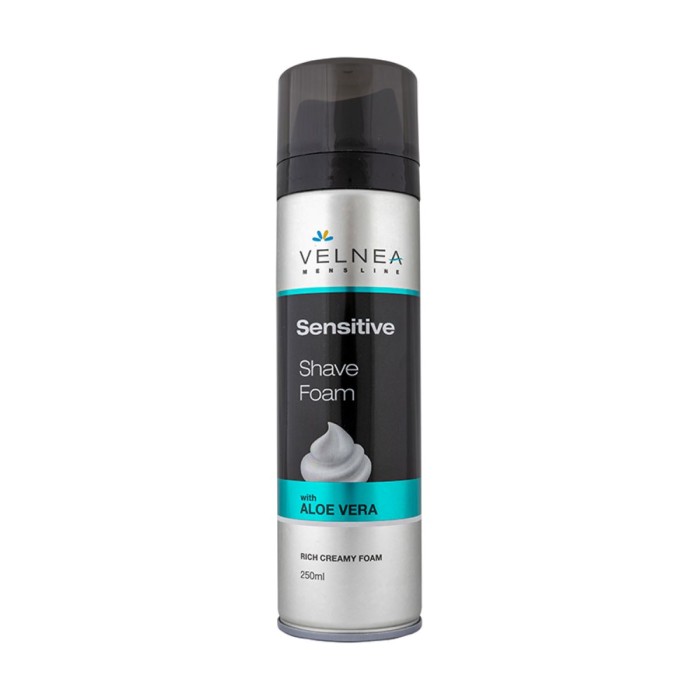 Velnea Sensitive Shave Foam Αφρός Ξυρίσματος για Ευαίσθητο Δέρμα  250ml