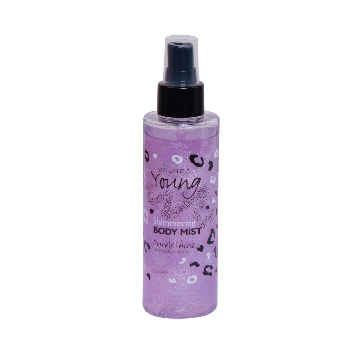 Velnea Young Shimmering Purple Shine Body Mist 150ml