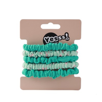 Yesss! Headband Scrunchies  5pcs Small Green