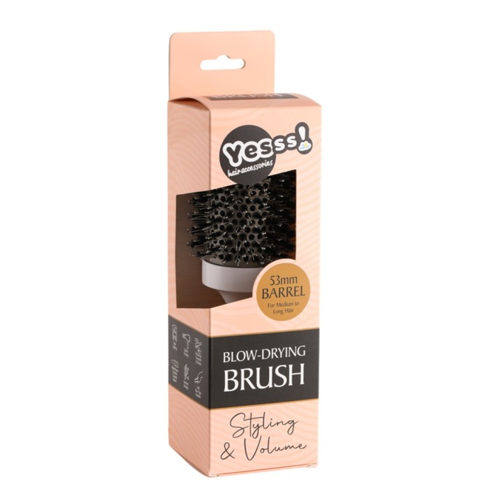 Yesss! Professional Blow-Drying Brush Βούρτσα για Στέγνωμα Μαλλιών 53mm