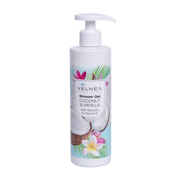 Velnea Coconut & Vanilla Shower Gel 400ml