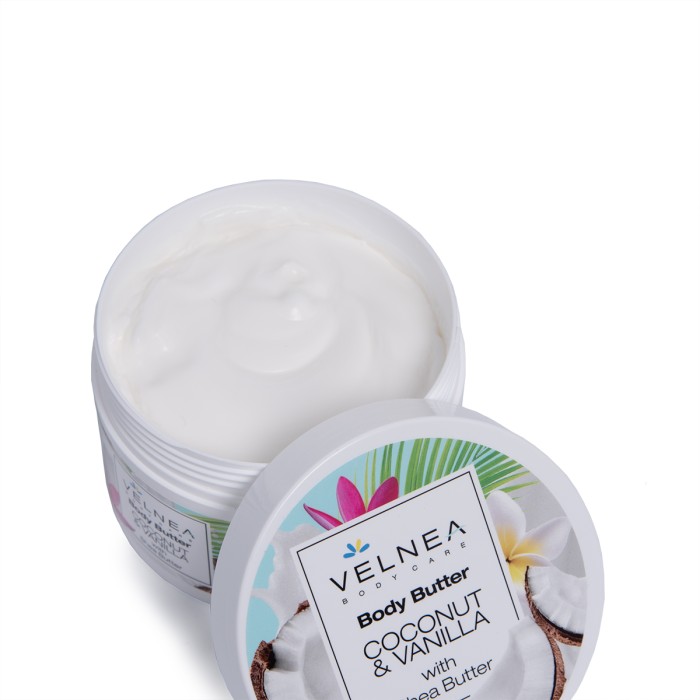 Velnea Coconut & Vanilla Body Butter Βούτυρο Σώματος 300ml