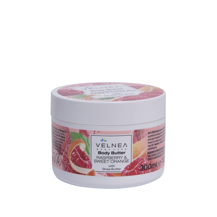 Velnea Raspberry Body Butter Βούτυρο Σώματος 300ml