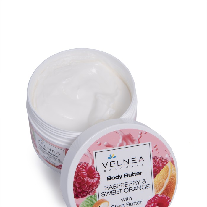 Velnea Raspberry Body Butter Βούτυρο Σώματος 300ml
