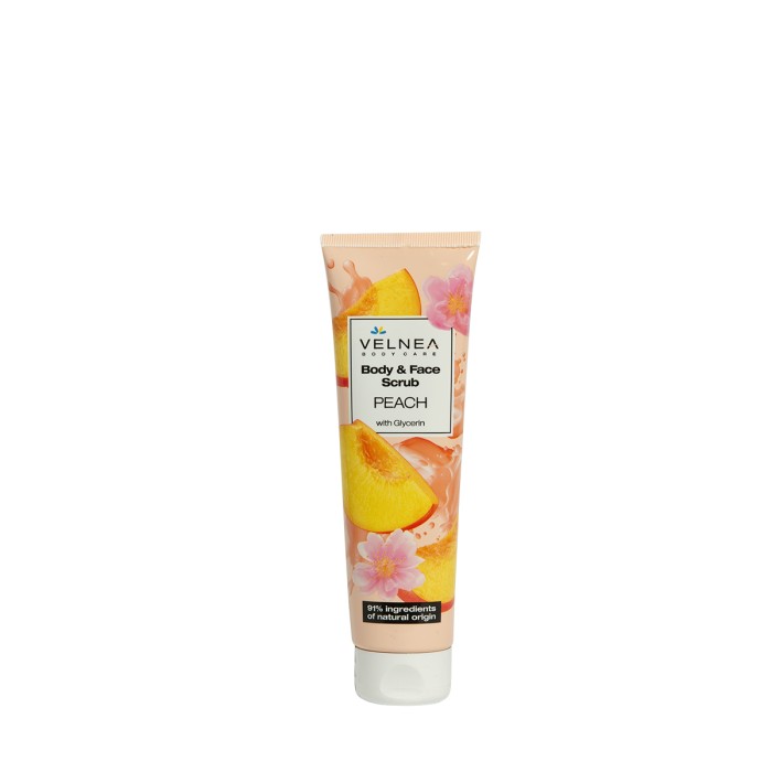 Velnea Peach Απολεπιστικό Προσώπου & Σώματος 150ml