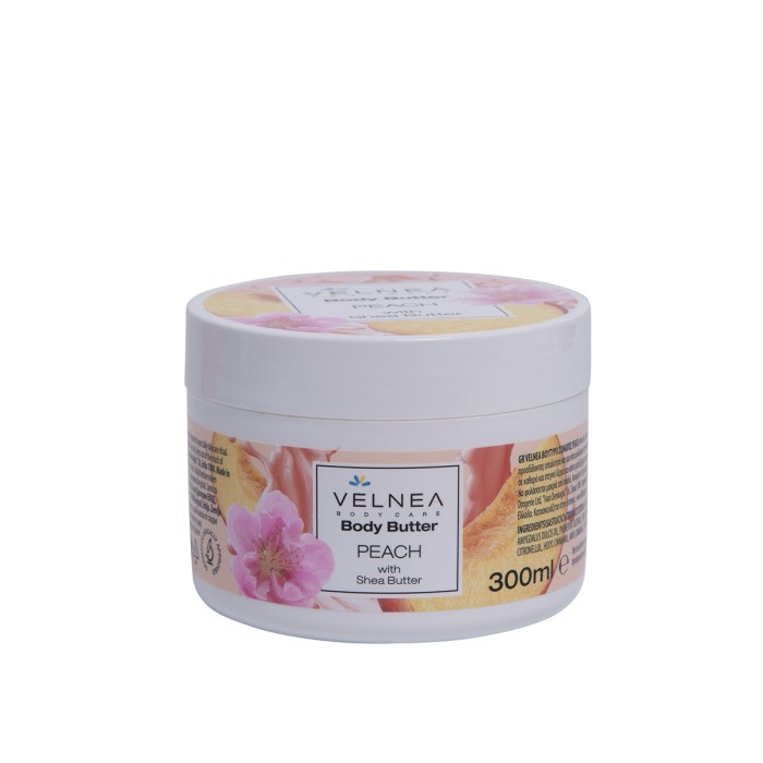 Velnea Peach Body Butter Βούτυρο Σώματος 300ml