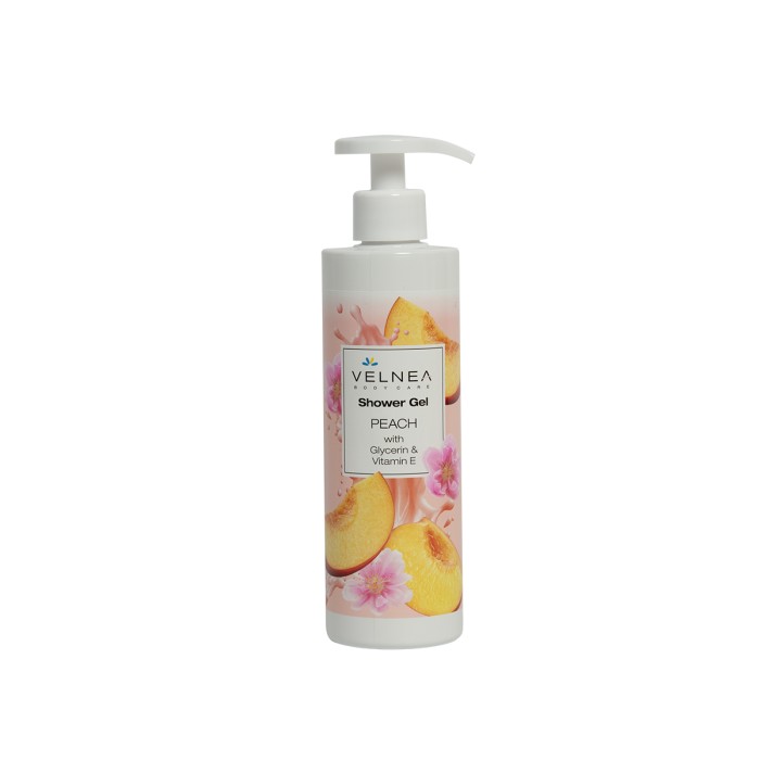 Velnea Peach Shower Gel 400ml