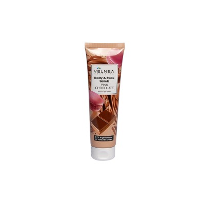 Velnea Pink Chocolate Body And Face Scrub 150ml