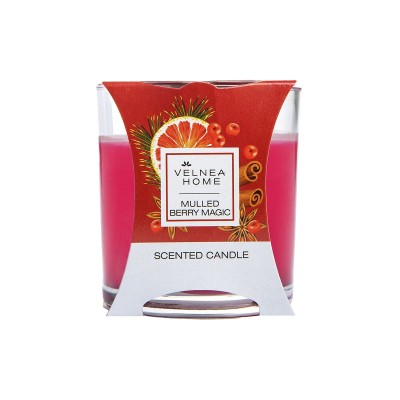 Velnea Home Scented Candle Forest Fruits Αρωματικό Κερί Φρούτα του Δάσους 110g