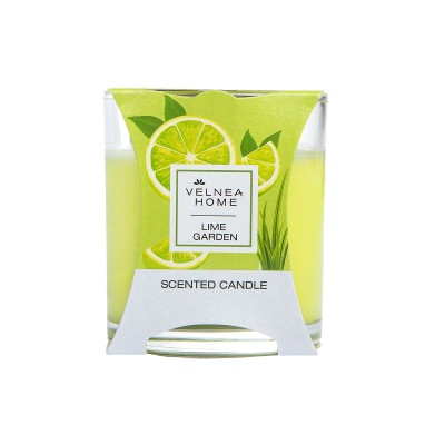 Velnea Home Scented Candle Lime Αρωματικό Κερί Λάιμ 110g