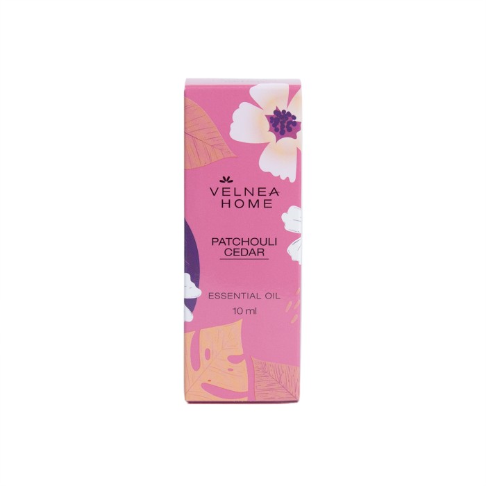 Velnea Home Essential Oil Pachouli Cedar Αιθέριο Έλαιο Πατσουλί & Κέδρος 10ml