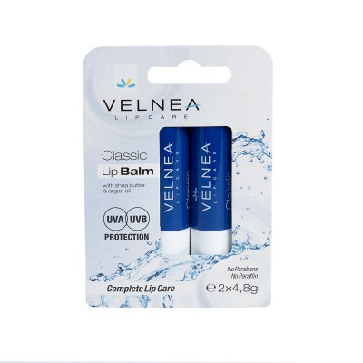 Velnea Classic Lip Balm  2x4.8g