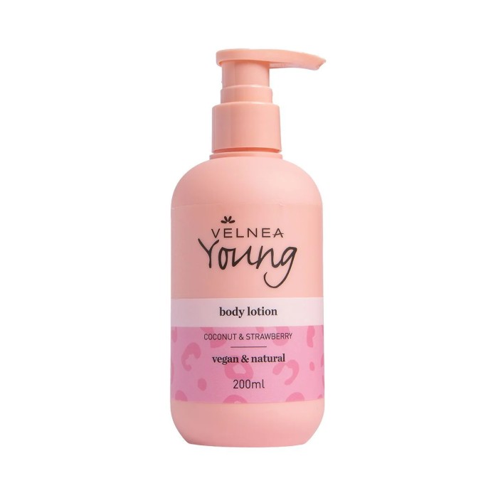 Velnea Young Body Lotion Coconut & Strawberry Λοσιόν Σώματος 200ml
