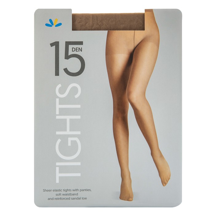 Lilly Tights Καλσόν 15 Den Nero 2