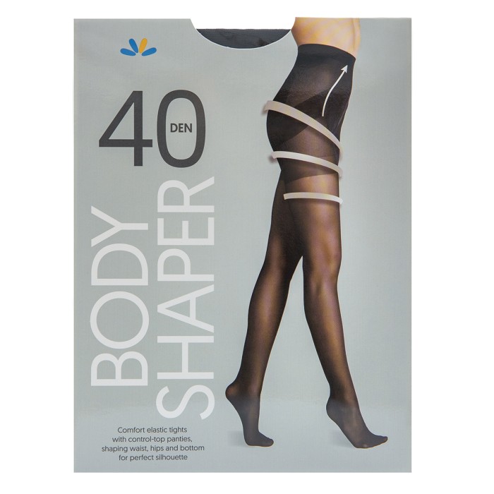 Lilly Bodyshaper Tights Καλσόν Σύσφιξης 40 Den Den Nero 3